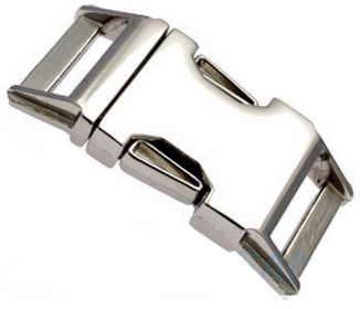 Metall Steckschnalle ( Steckschlieer ) 25mm Zinkdruckguss 3001