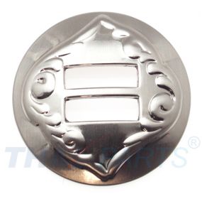 Concho #032 32mm Western Grtel Conchos geschlitzt Silber