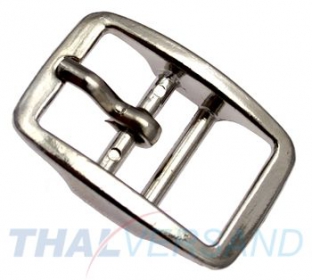 50er Pack Doppelstegschnalle 16mm #147 vernickelt Doppelschnalle