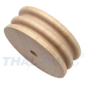 Kantenpolierer aus Hartholz, fr Lederstrken von 1,5 bis 3,5 mm