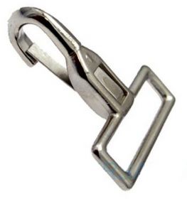 10er Pack Blattfederhaken 25x43mm mit fester gerader �se