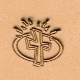 Punzierstempel 2D, Kreuz , Gre 25 mm