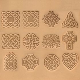 Punzierstempelset CELTIC DESIGN , 1 Zoll - 25,4 mm