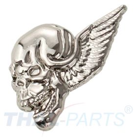 Concho #110 32mm Schdel Flgel Links Conchos Silber