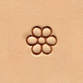 Punzierstempel Blumen Center 786, Gre 13 mm