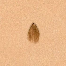 Punzierstempel Birnen-Schattierung 209, Gre 13 mm