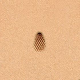 Punzierstempel Birnen-Schattierung 217, Gre 10 mm