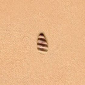 Punzierstempel Birnen-Schattierung 216, Gre 9 mm