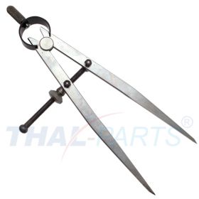 Sattler-Anreisszirkel, max. Radius 30 cm, (12 Zoll)