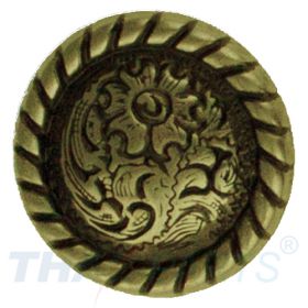 Concho #177 20mm Western Zaum Seil Conchos Antik Bronze