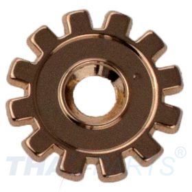 Concho #184 20mm Zahnrad Steampunk Bezel Gold Conchos