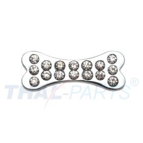 Strassmotiv Knochen f�r 10mm und 15mm Gurtband