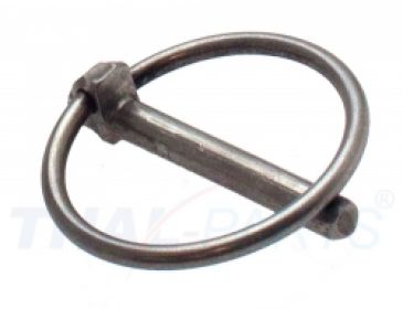 10er Pack Klappsplint 10,0mm x 43mm Edelstahl Niro Klappstecker VA