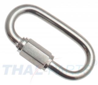 Kettennotglied 12mm Edelstahl Rostfrei Niro VA Rapidglied Quick Link Kettenglied
