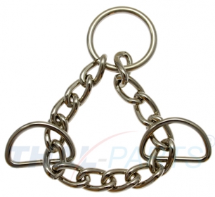 10er Pack Durchzugskette 137mm D30  Durchzugkette Zugstoppkette