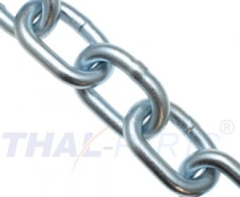 10m Schweikette 10mm x 40mm kurzgliedrig DIN 5685 Stahlkette Kette verzinkt