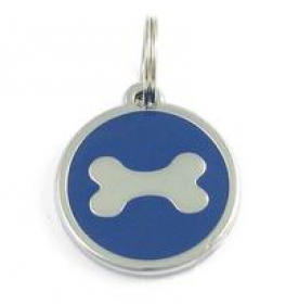 5er Pack Halsbandanh�nger Knochen blau #22 Schmuck Anh�nger