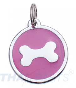 5er Pack Halsbandanh�nger Knochen rosa #23 Schmuck Anh�nger
