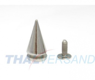 10er Pack Schraubnieten Killernieten Spikes 9 x 20mm Spitz