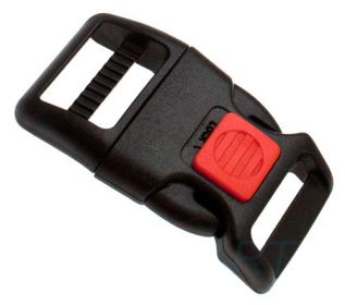 10er Pack Steckschnallen mit Sicherung 16mm ( Steckschlie�er )