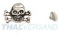 100er Pack Ziernieten Totenkopf Skull #30 Motivnieten Lederniete