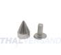 10er Pack Schraubnieten Killernieten Spikes 7 x 9mm Spitz