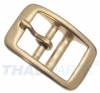 10er Pack Doppelstegschnalle 20mm MESSING ( Doppelschnalle )