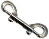 50er Pack Doppel Karabinerhaken 89mm Zinkdruckguss