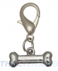 Halsbandanhnger Charm Knochen silberfarben #36 Schmuck Anhnger