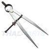 Sattler-Anreisszirkel, max. Radius 30 cm, (12 Zoll)