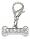 Strassanhnger Knochen klein #7 Strass Schmuck Anhnger